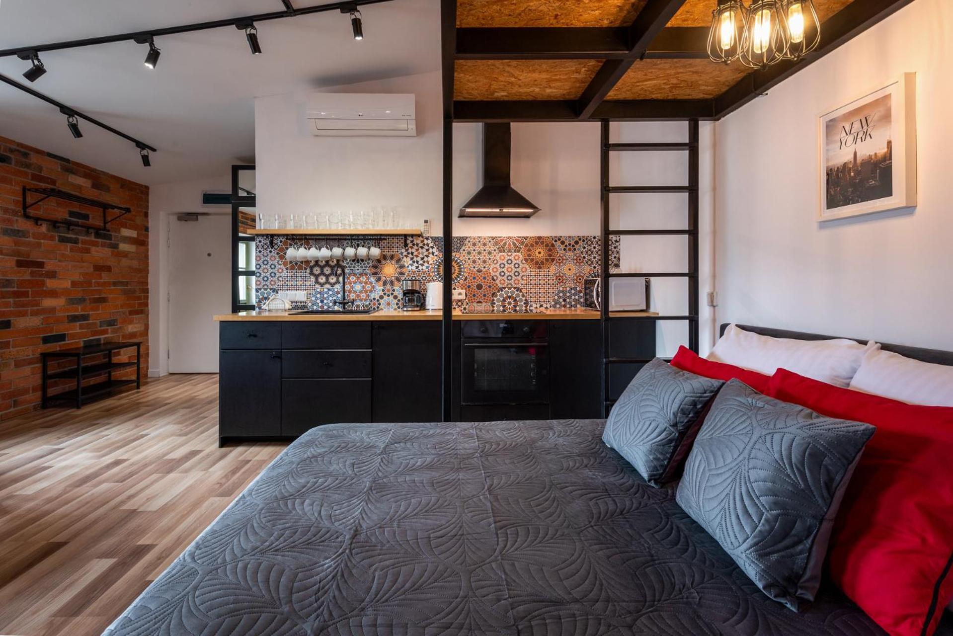 Modern Apartment Arizona Studio Old Town Dietla Balcony Cracovia Esterno foto