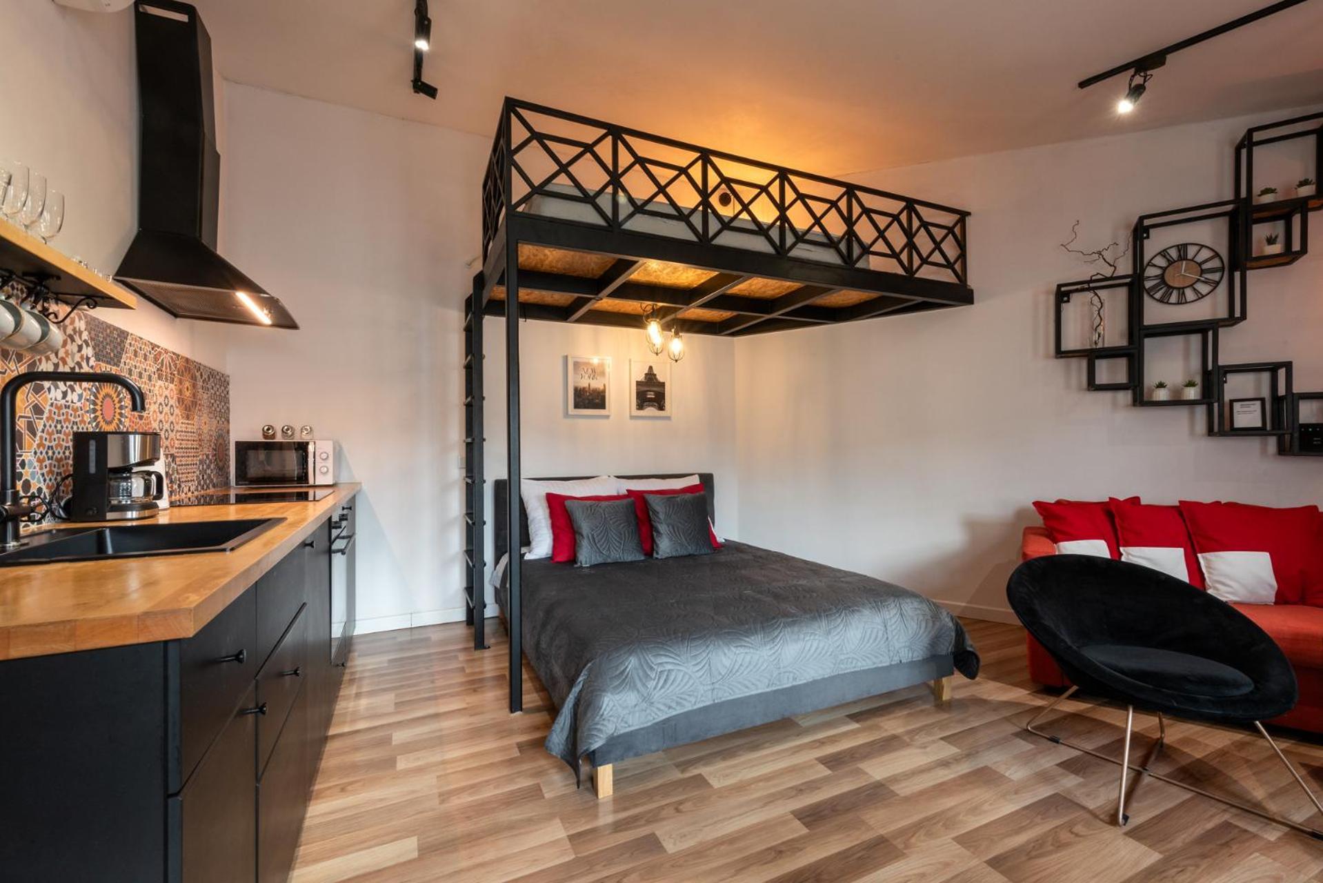 Modern Apartment Arizona Studio Old Town Dietla Balcony Cracovia Esterno foto