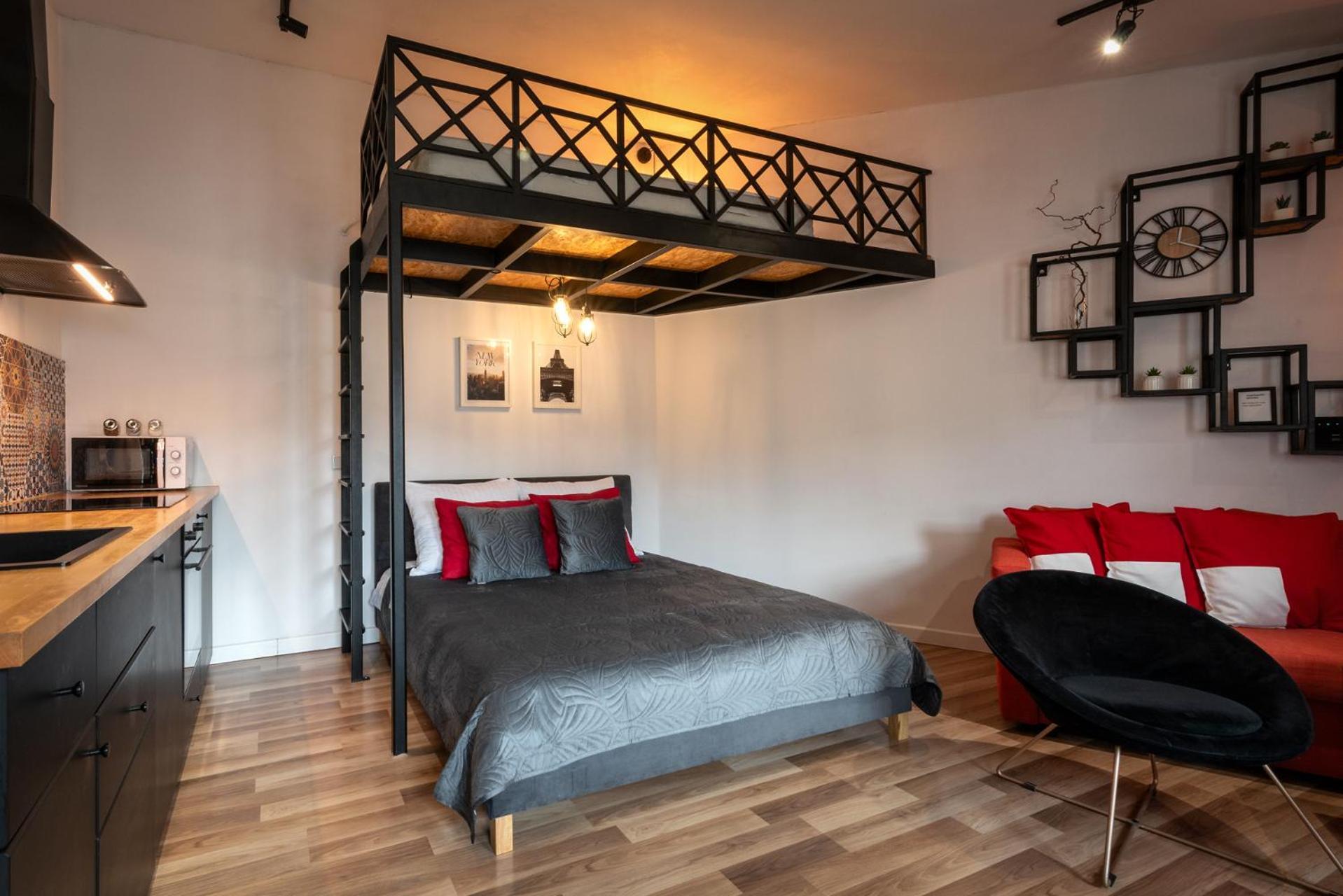 Modern Apartment Arizona Studio Old Town Dietla Balcony Cracovia Esterno foto